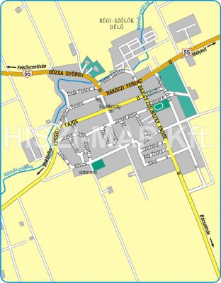 Tataháza térkép