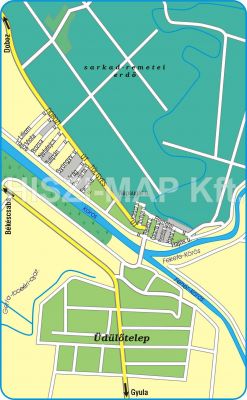 Doboz Szanazug térkép
