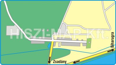 Zsadány Fancsikapuszta térkép