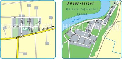 Hódmezővásárhely - Erzsébet - Mártély üdülőterület