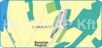 Bonyhád Ladomány térkép