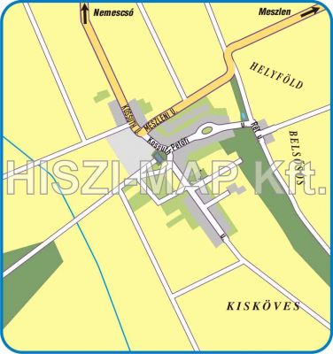Kőszegpaty térkép