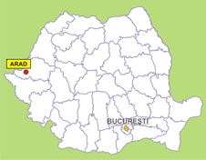 Romania - Country-overall map